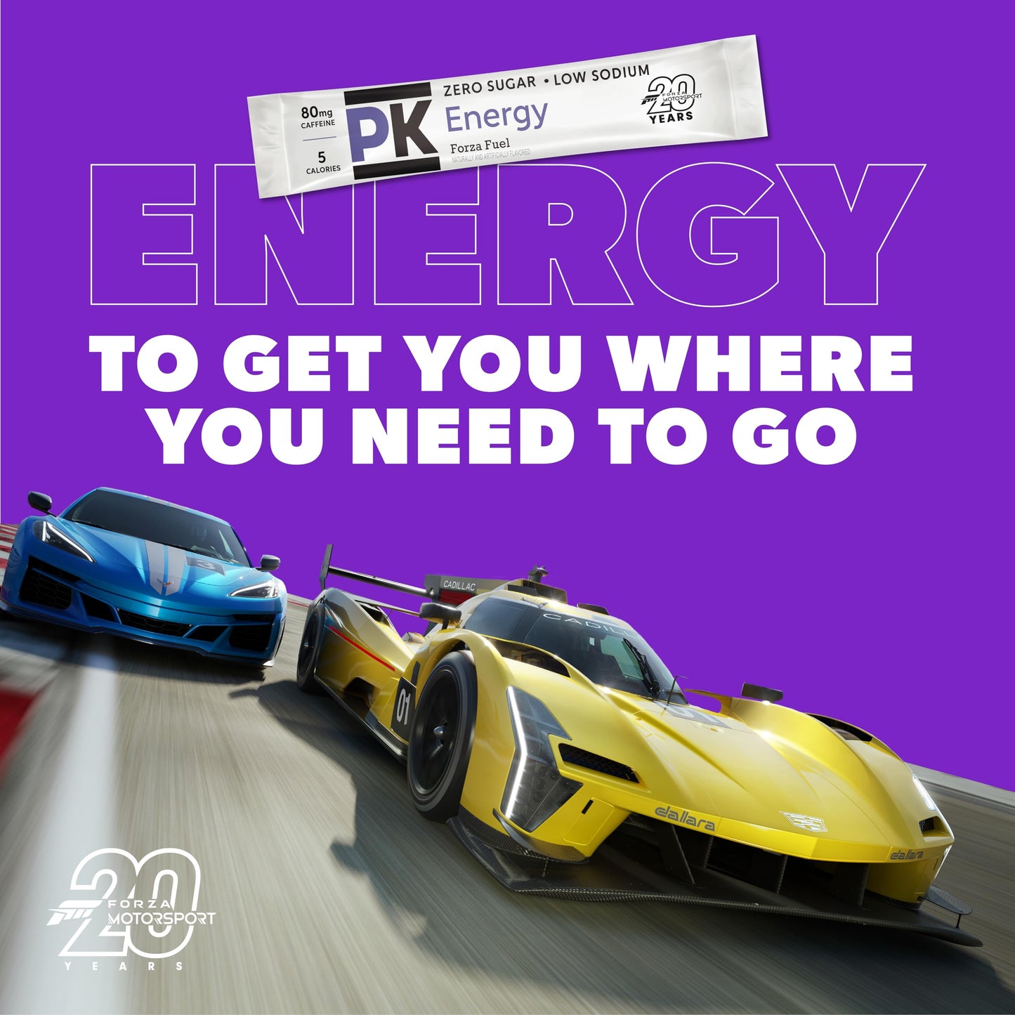 PURE KICK Energy Singles To Go Drink Mix, 12 Boxes with 72 Packets, 7.56 Ounce