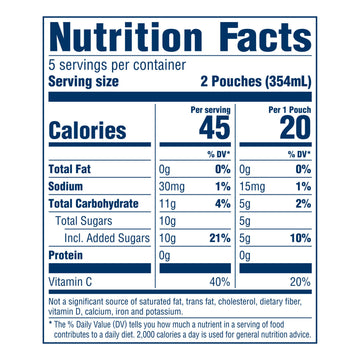 Kool-Aid Jammers Watermelon Juice Drink, 10 Count Pouches, Model 00043000053775