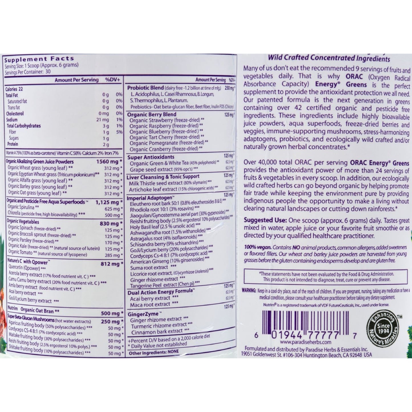 Drogheria & Alimentari Four Seasons Peppercorns, 1.24-Ounce (Pack of 6)6