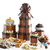 Gift Basket With Assorted Sweets, Cookies And Nuts