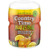 Country Time Half & Half Lemonade Iced Tea Naturally Flavored Powdered Drink Mix 12 Count 19 oz Canisters