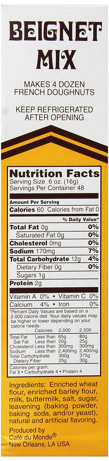 Cafe Du Monde Beignet Mix, 28 Oz (Pack Of 1)