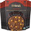 Mina Harira, Moroccan Chickpea & Lentil Soup, Ready To Eat Meals,10 Oz Gluten Free Soup, High In Plant Based Protein, Microwavable Soup, Vegan, Non-Gmo, Packaged Meals & Side Dishes (Pack Of 6)