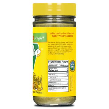 Spike Gourmet Natural Seasoning, Vegit, 2 Ounce (Pack Of 6)