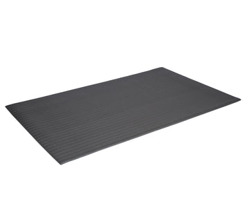 Crown Fl3660Gy Ribbed Anti-Fatigue Mat, Vinyl, 36 X 60, Gray
