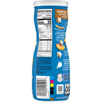 Gerber Puffs Cereal Snack, Peach,1.48 Ounce(Pack Of 6)