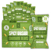 Where You Bean Edamame Beans Snack (Spicy Wasabi) - Crunchy and Dry Roasted Edamame Beans - High Protein Snacks, Keto and Vegan