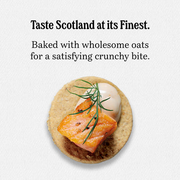Walker s Shortbread Highland Oat Crackers, Scottish Crackers, 9.9 Oz Box (Pack of 6)