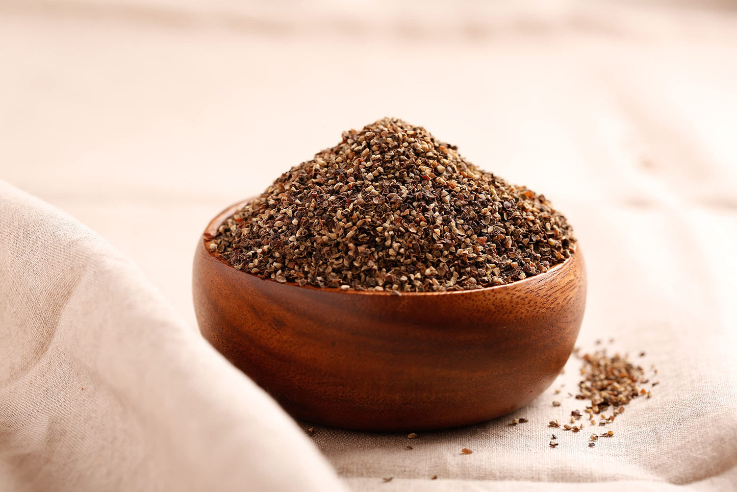 Gourmanity 1Lb Coarse Black Pepper Butcher'S Cut 12 Mesh Black Pepper, Coarse Ground Black Pepper, Bulk Ground Black Pepper, Cra