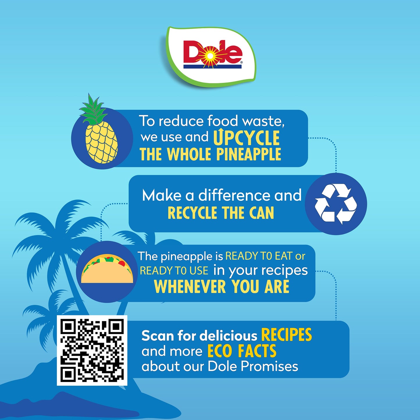 Dole Pineapple Tidbits in 100% Pineapple Juice with No Sugar Added - Dole Canned Fruit - 8 oz Cans - 12 Pack