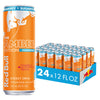 Red Bull Amber Edition Sugar Free Energy Drink Strawberry Apricot with 114mg Caffeine plus Taurine & B Vitamins 12 Fl Oz Pack of 24 Cans