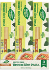 Heaven & Earth Gluten Free Brown Rice Pasta Fetuccinni, 12oz (3 Pack) | Great Texure | Real Pasta Taste & Mouthfeel | Whole Grai