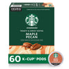 Starbucks Coffee K-Cup Pods, Maple Pecan Flavored Coffee, Naturally Flavored, 100% Arabica, 6 Boxes (60 Pods Total)