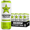 Rockstar Focus Lemon Lime 12 Fl Oz Cans (Pack of 12)
