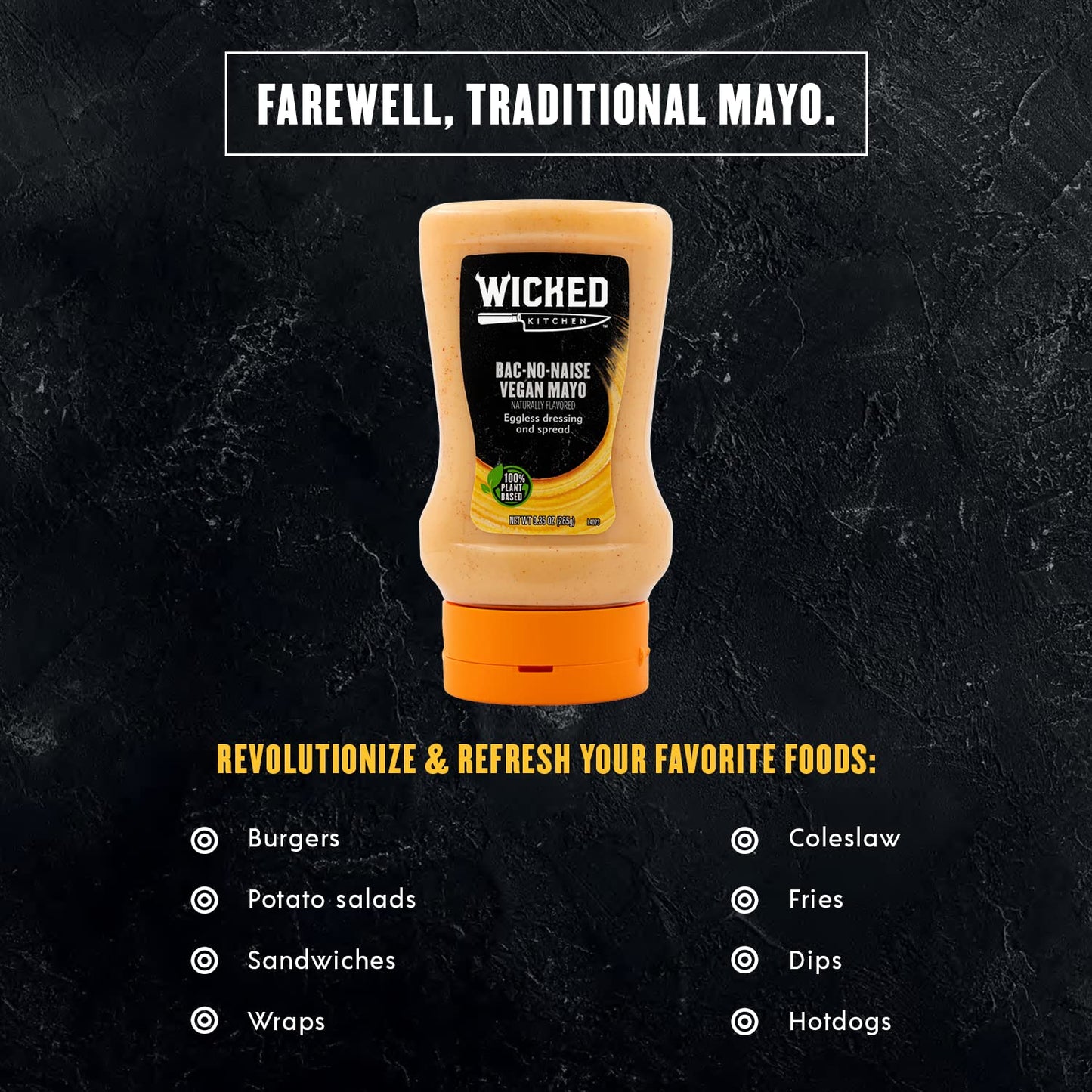 Wkdfd Bac No Naise Mayo ( 6 X 9.35 Oz   )