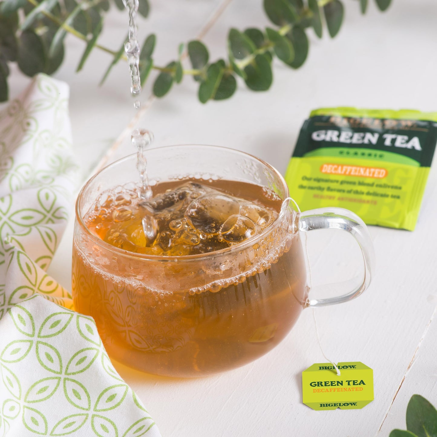 Bigelow Classic Green Tea Decaffeinated, 20 Ct