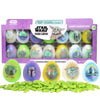 Galerie Star Wars Mandalorian Printed Eggs, Easter Basket Fillers, (14 Count)
