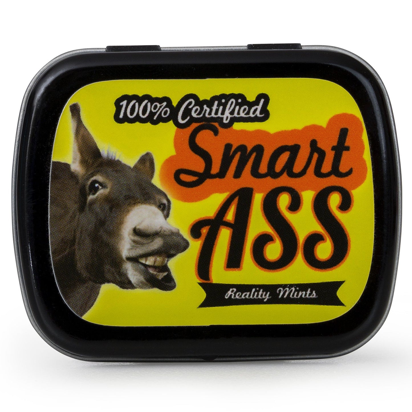 100% Smart Ass Mints - Gift For Sarcastic People - Funny Gifts For Men - Funny Mint Tins - Stocking Stuffers For Friends - Peppe