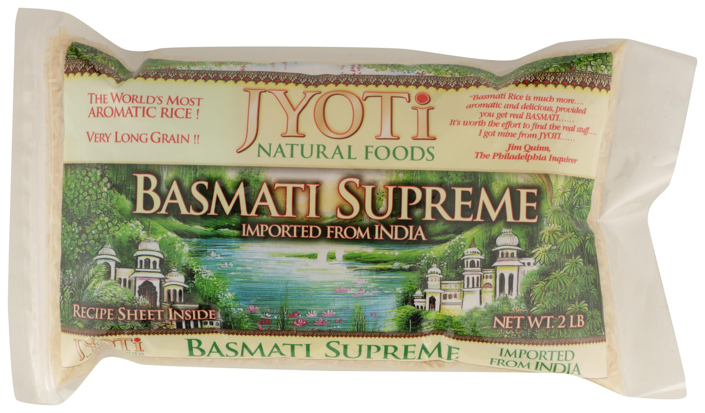 Jyoti Rice Basmati Supreme, 2 lb