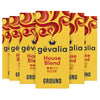 Gevalia House Blend Medium Roast Ground Coffee (12 Oz Bags, Pack Of 6)
