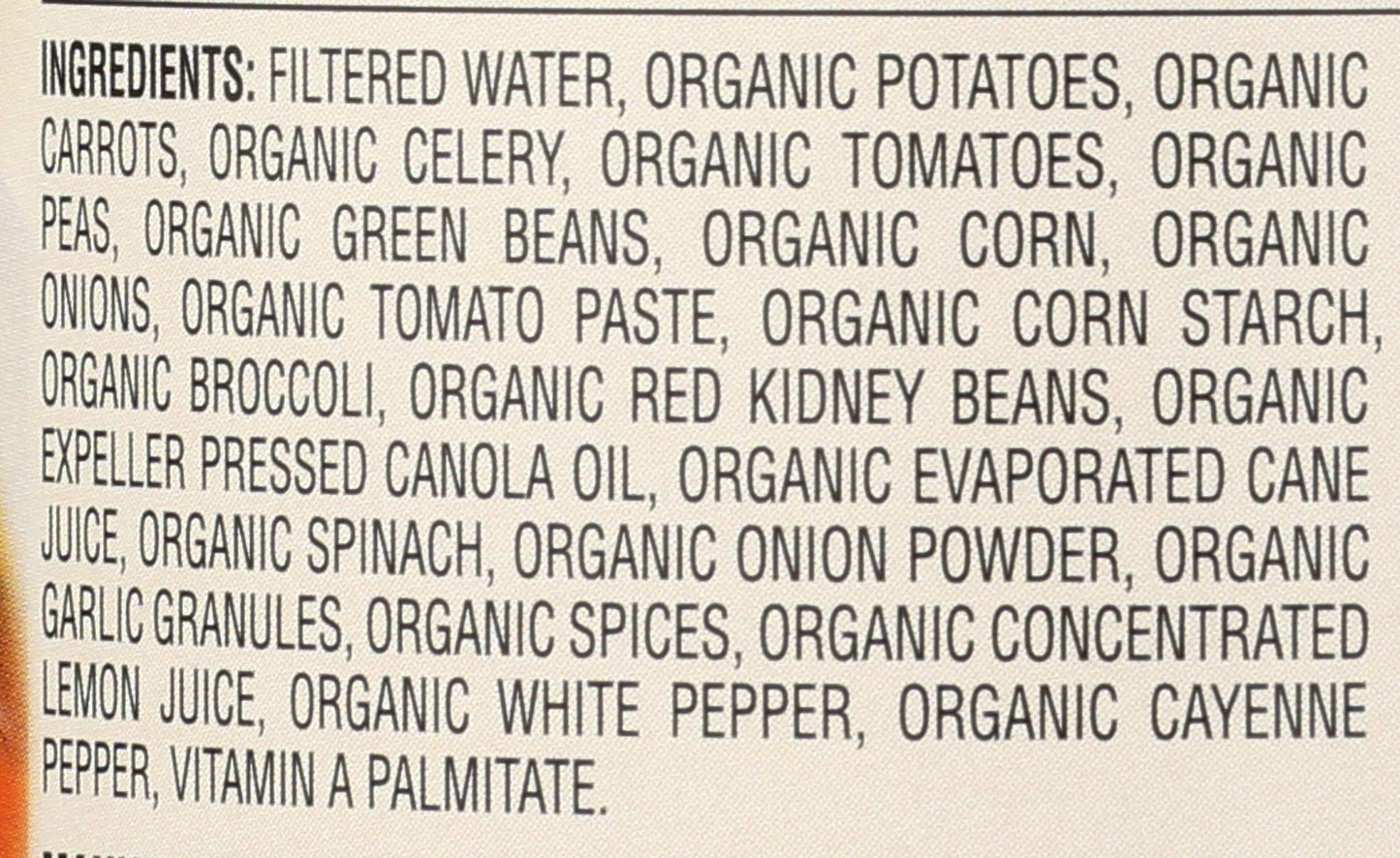 Health Valley Organic No Salt Added Soup, Vegetable, 15 Ounce