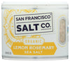 SAN FRANCISCO SALT CO Organic Rosemany Lemon Sea Salt, 4 OZ