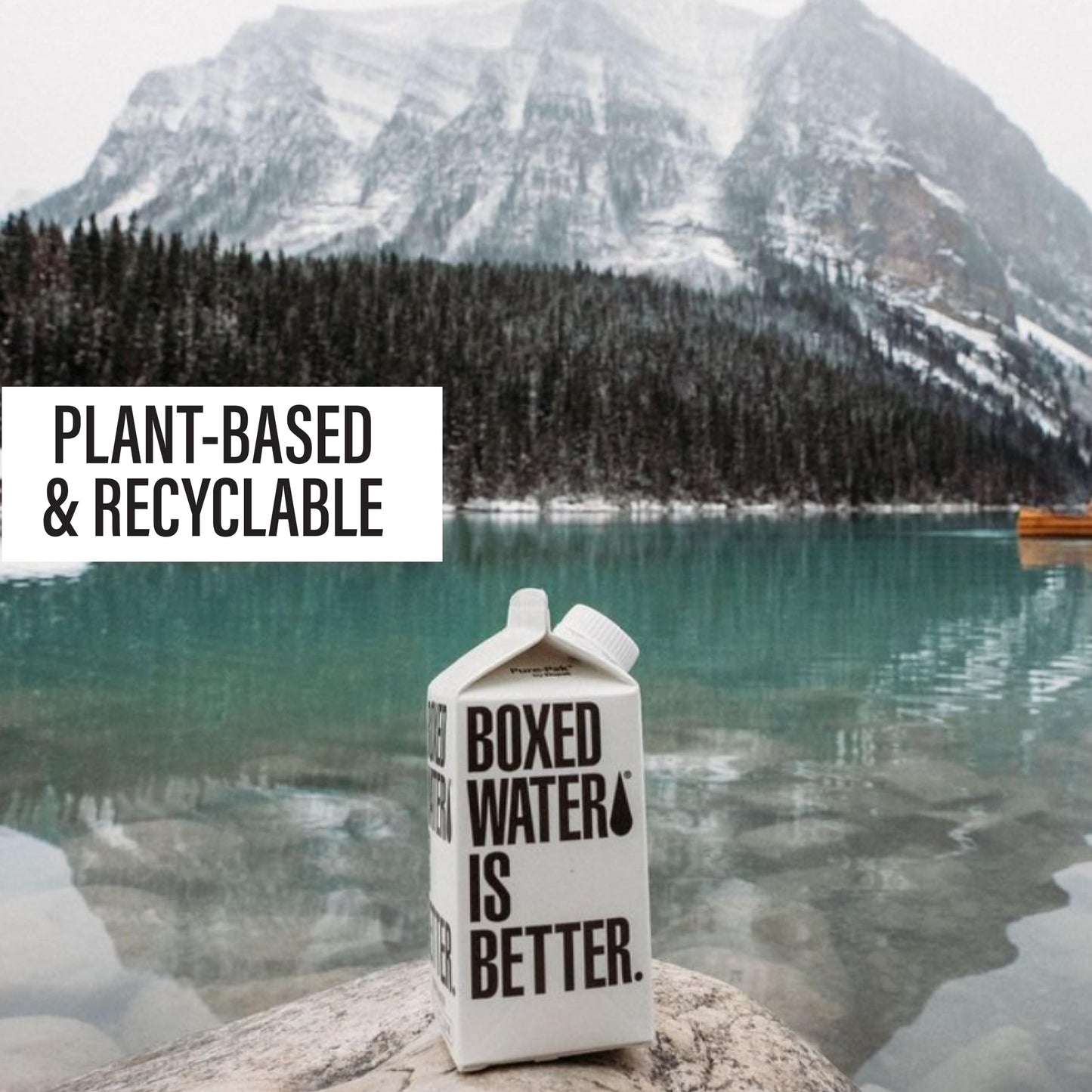Boxed Water 11.2 oz. (24 Pack) - Purified Drinking Water in 92% Plant-Based Boxes - 100% Recyclable, BPA-Free, Refillable Reusab