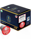 Organic Raspberry Apple Black Tea Pods for Keurig - Naturally Caffeinated Fruit Tea by Teavity (36 Tea Pods)