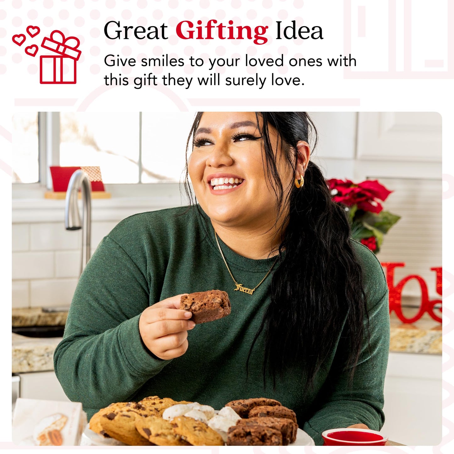 Davids Cookies Happy Birthday Cookies Gift Basket - Deliciously Flavored Assorted Cookies in a Lovely Gift Crate - Gourmet Choco