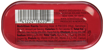 Roland Anchovies, Flat In Olive Oil, 2 oz