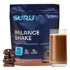 Suru Balance Shake For Blood Sugar Support - Low Glycemic 20G Plant-Based Protein 6G Fiber 140 Calories | Glp-1 Support | Nutrition For Balanced Glucose Chocolate 15 Servings