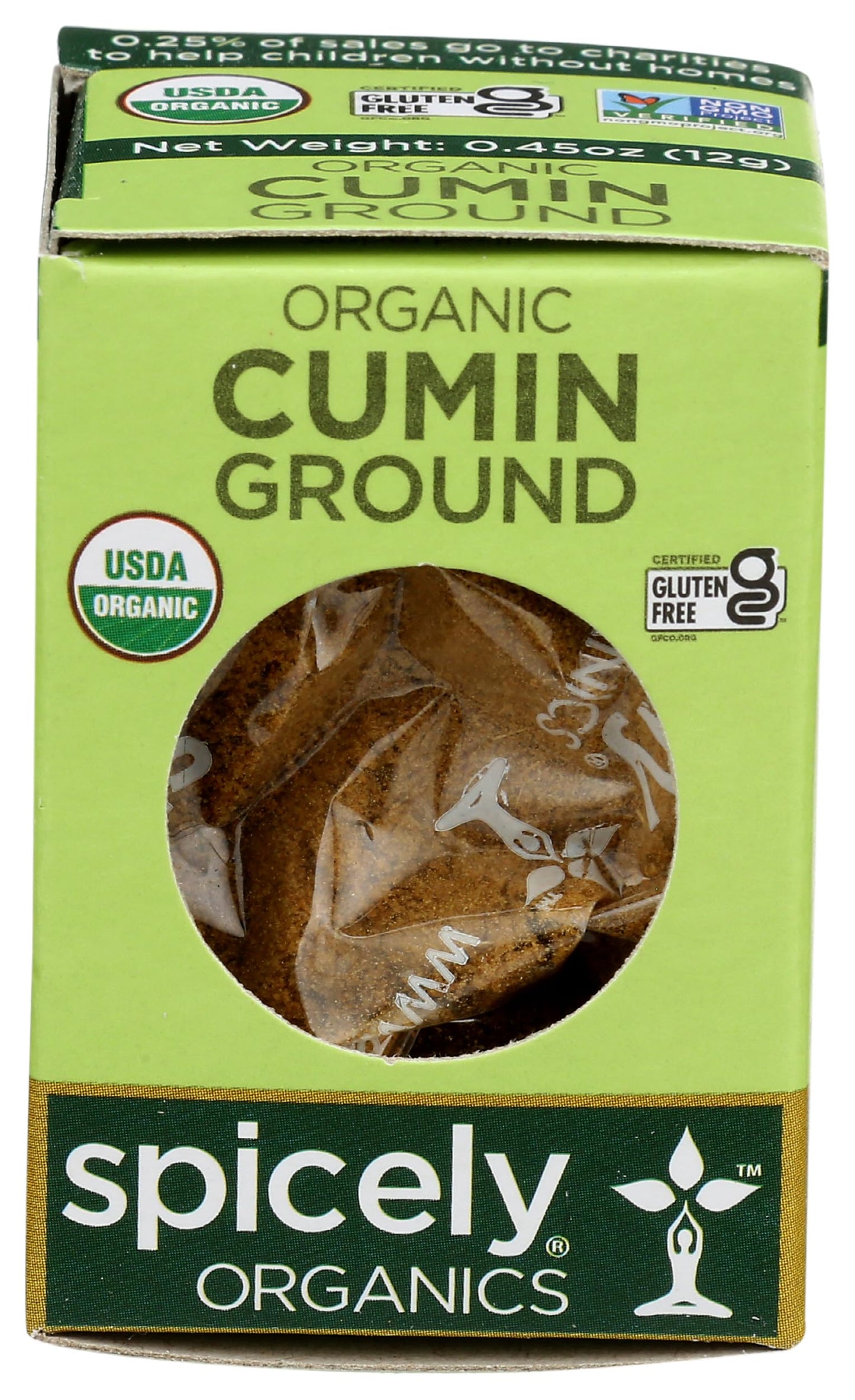 Spicely Organic Ground Cumin, 0.45 Oz