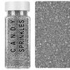 Silver Sprinkles, Silver Sanding Sugar Crystals, 4.6 oz Edible Sparkling Sugar for Baking Topping, Cupcakes, Cookies, Ice Cream