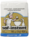 3 Set Lesaffre Saf-Instant Yeast, Gold, 1 Pound