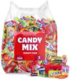 3 Pound Bulk Candy Variety Pack - Large Candy Mix Individually Wrapped Candies for Pinata Fillers Birthday Party Favors & Goodie Bags - Approx 200 Assorted Candies