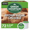 Green Mountain Coffee Roasters Brown Sugar Crumble Keurig Single-Serve K-Cup Pods, Medium Roast Coffee, 72 Count (6 Packs Of 12)