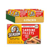 Season Sardines in Tomato Sauce - Skinless & Boneless, Wild Caught, 22g of Protein, Keto Snacks, More Omega 3s Than Tuna, Koshe