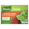 Knorr Sazón Flavorful Seasoning For Sauce, Meat, Poultry, Fish, Seafood, Stews, Rice, Beans, And Other Dishes Cilantro And Achiote No Artificial Flavors 5.6 Oz, 32 Count