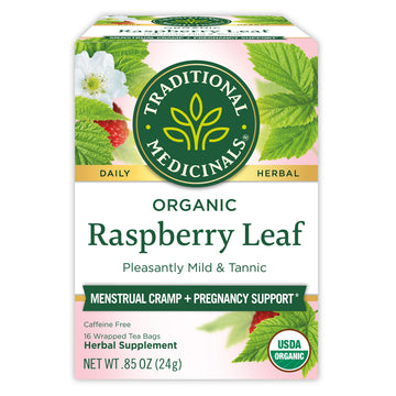 Organic Raspberry Leaf Tea, 16 Bags by Traditional Medicinals Teas