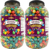 Stonehedge Farms Flavored Rainbow Caramel Popcorn | 26 oz (Pack of 2) | Bulk Popped Carmel Corn | Made in USA