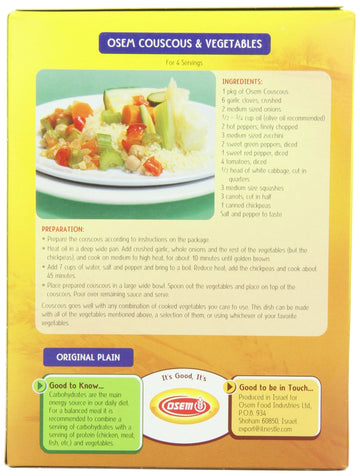 Osem Couscous Traditional Box