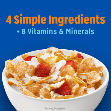 Kelloggs Frosted Flakes Breakfast Cereal, Fat Free, Family Size, 21.7 oz