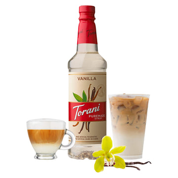 Torani Puremade Syrup, Vanilla, 25.4 Ounces (Pack Of 4)