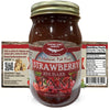 Gourmet Strawberry Rhubarb Jam 20Oz Handcrafted Small Batch (All Natural)