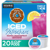 The Original Donut Shop Iced Refreshers, Mango Dragonfruit Lemonade Flavor, Keurig Single Serve K-Cup Pods, 20 Count