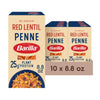 Barilla Red Lentil Penne Pasta, Good Source Of Plant-Based Protein, Excellent Source Of Fiber, Kosher, Gluten Free & Non-Gmo, 8.8 Ounce (Pack Of 10)