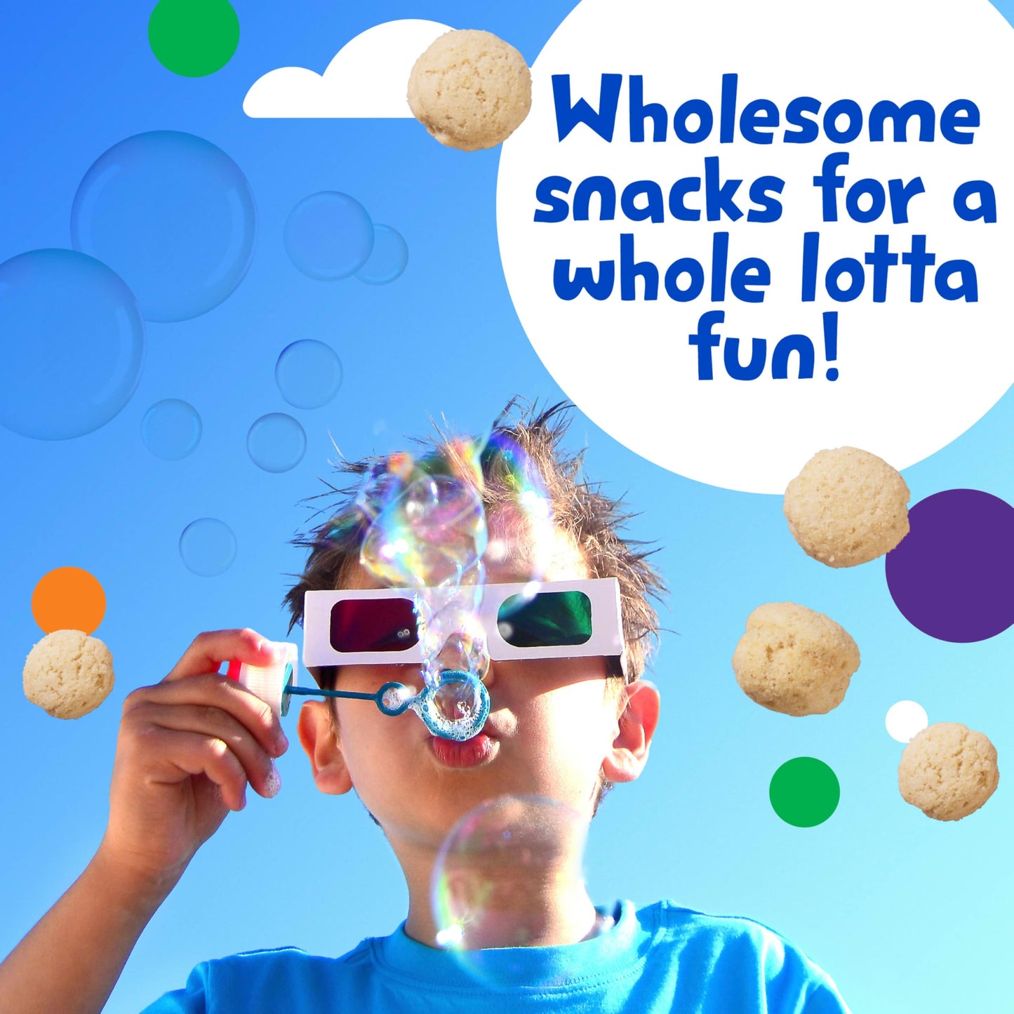 Get'Ems! From Gerber Carrot Ranch Roundos Puffs Snacks, Kids Snack Made With Whole Grain Quinoa, Calcium To Support Strong Bones