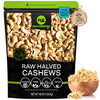 NUT CRAVINGS - Raw Cashew Halves & Pieces, Unsalted, Shelled, (48oz - 3 LB) Bulk Nuts Packed Fresh in Resealable Bag - Kosher He