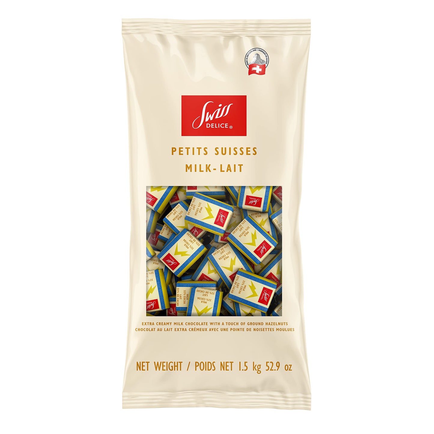 Swiss Delice Extra Creamy Milk Chocolate - 1500G