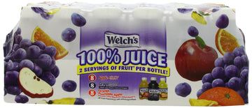 Welch'S 100% Juice, Variety Pack, 240 Ounce